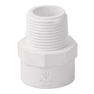 ADAPTADOR MACHO DE PVC 3/4 19 MM
