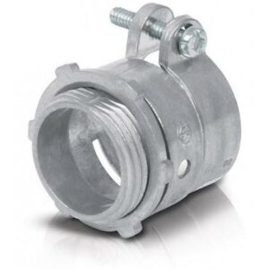 CONECTOR   RECTO PARA TUBO  FLEXIBLE METALICO