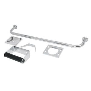Juego de acero inoxidable de 5 accesorios para baño