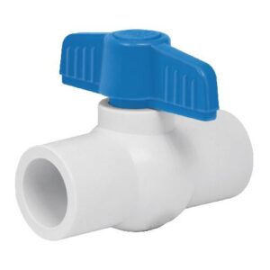 VALVULA DE ESFERA DE PVC, DE 1", PARA CEMENTAR