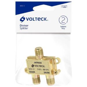 DIVISOR COAXIAL DE 1 ENTRADA Y 2 SALIDAS