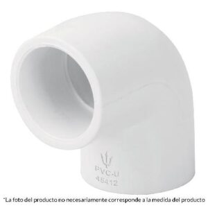 CODO 90° DE PVC, 1-1/2"