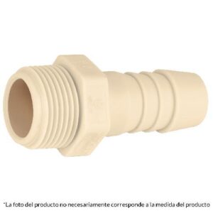 ADAPTADOR INSERCIÓN ROSCA EXTERIOR, 1"X 1"