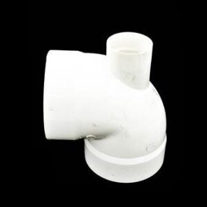 CODO PVC  SANITARIO 4" SALIDA TRACERA 2"