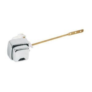 Botón frontal de plástico para wc