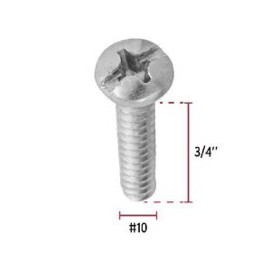 pijas para lámina, #10 x 3/4", Fiero