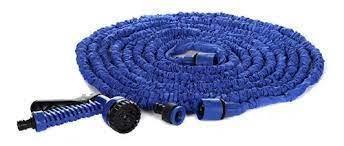 MANGUERA DE JARDIN EXPANDIBLE FLEXIBLE 15M COLOR AZUL