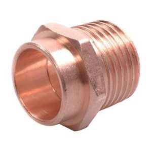 CONECTOR MACHO COBRE 2" R/EXT.