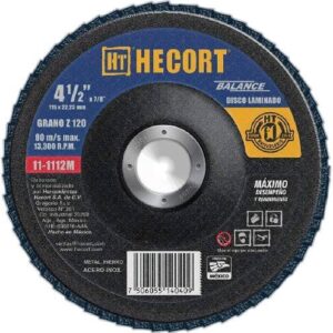 Disco Laminado  4-1/2"x7/8" Tipo 27 Grano 60 HECORT