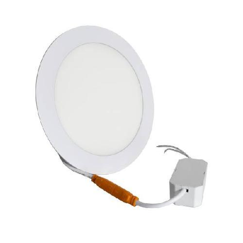 Lampara Tipo Panel De Led De Empotrar Redonda 12W Luz Blanca 4000K 720Lm 110-220V (Bucaramanga Vii)