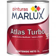 ESMALTE ATLAS TURBO BLANCO BRILLANTE 500ML MARLUX