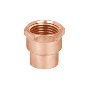 1/2" CONECTOR COBRE ROSCA INTERIOR (HEMBRA)