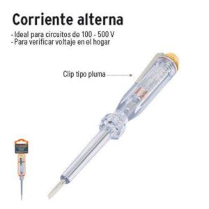 (13989) PROBADOR DE CORRIENTE ALTERNA TIPO DESARMADOR 19 CM