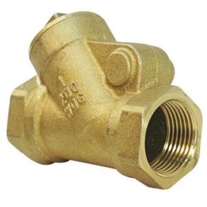 VALVULA CHECK DE LATON DE 1/2 FOSET