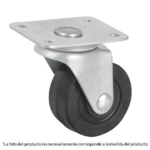 RODAJA HULE 4", PLACA GIRATORIA CON BALERO,FIERO
