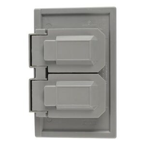 TAPA DE PLASTICO  P/INTEMRPERIE DUPLEX