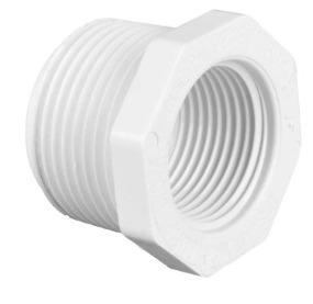 REDUCTOR BUSHING 1" A 1/2" PVC C/ROSCA