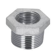 REDUCCION BUSHING ACERO GALVANIZADO 1/2 x 3/8"