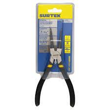 Pinza para anillos internos de retención ángulo de 0° Surtek