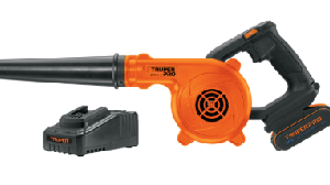 SOPLADORA PARA TALLER, 20V, 1 BATERÍA 2AH, TRUPER