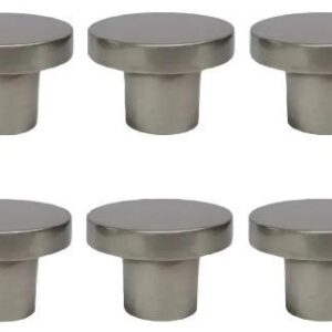 PERILLA DE BOTON PARA MUEBLE COLOR NIQUEL SATIN
